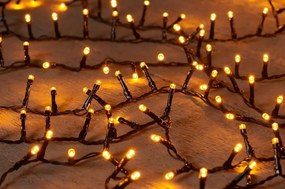 Vianočné svetielka vnútorné teplá biela 100 LED