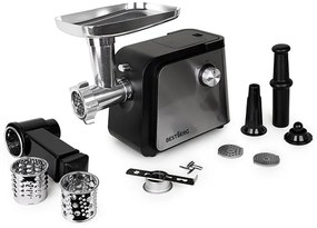 MEGAKOMBO Elektrický krájač BestBerg BBS-400 + 11dielna sada nerezových hrncov BestBerg BBSC-11 + Elektrický mlynček na mäso BestBerg BBM-2500