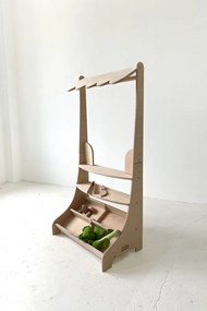 Drevený trhový stánok pre deti