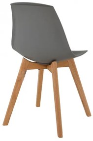 Jedálenská stolička Jill, biela