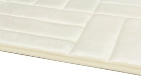 BO-MA, Protišmyková kúpeľňová predložka 3D 667 cream, 50x40, biela, kúpeľňa