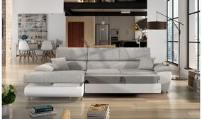 Rohová rozkladacia pohovka Alvin Mini Premium, Dostupné poťahy: Sorriso 01+Sorriso 12+Sorriso 01, Strana: ľavá