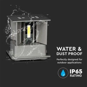 LED Vonkajšie nástenné svietidlo LED/11W/230V 3000K IP65 šedá