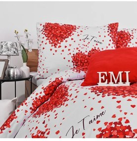 Posteľné obliečky Anica EMI, Štandardný set jednolôžko obsahuje 1x 140x200 + 1x 70x90