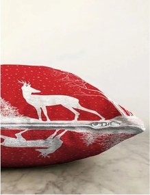 Obliečka na vankúš s vianočným motívom 43x43 cm – Mila Home