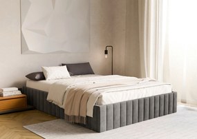 XXXLutz ČALÚNENÁ POSTEĽ, 120/200 cm, antracitová Boxxx - Online Only spálne - 002555001719
