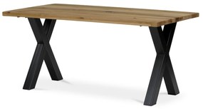 Jedálenský stôl z masívneho dreva 160 x 90 cm, dub