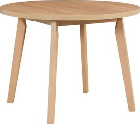 Okrúhly jedálenský stôl Norveg 100 cm, dub sonoma%