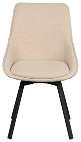 Béžové jedálenské stoličky v súprave 2 ks Alison – Rowico