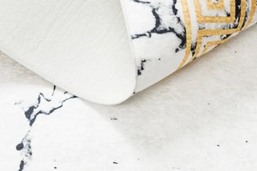 Dywany Łuszczów, Kusový koberec ANDRE Marble 1126, 160x220, biela, chodba / predsieň