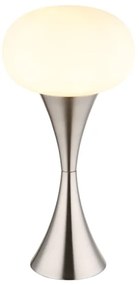 Globo 21027N - Stolná lampa LULA 1xE14/25W/230V matný chróm