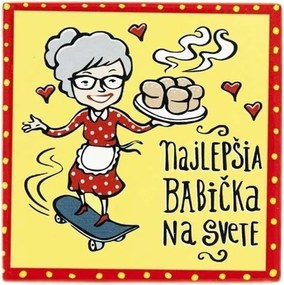 GiftyCity GIFTY CITY Podtácka Najlepšia babička