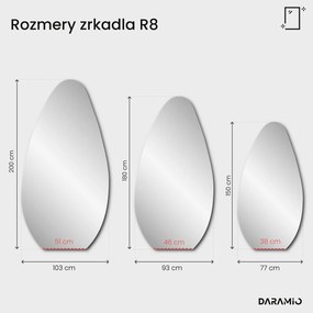 Zrkadlo Pure R8