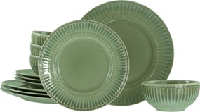 XXXLutz JEDÁLENSKÝ SERVIS Celadon Grün 12-dielne Creatable - Online Only bytové doplnky - 007768068002