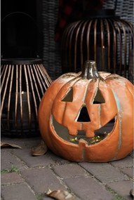 Oranžová dekorácia tekvice Halloween - 36*33*32 cm