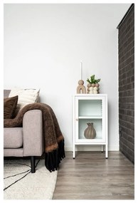 Biela kovová vitrína 38x70 cm Dalby – House Nordic