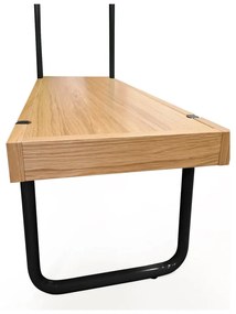 Súprava lavice a vešiaka s oceľovou konštrukciou Woodman Ben