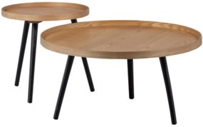 Mesa príručný stolík natural