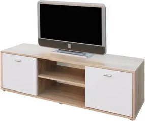 TV stolík Star, dub sonoma/biely%