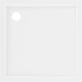 Mexen Flow Slim, štvorcová sprchová vanička 90 x 90 cm, biela lesklá, 46S109090