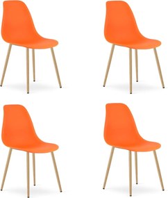 Pomerančová stolička OSAKA