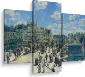 Obraz - Auguste Renoir, Pont Neuf, Paris, reprodukcia (90x60 cm)