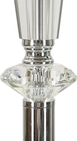 Stojacia lampa Silvery 164 cm strieborná