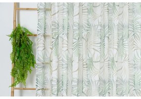 Zeleno-béžová záclona 300x260 cm Palmas – Mendola Fabrics