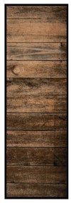 Hnedý behúň Zala Living Cook &amp; Clean Wild Wood, 150 x 50 cm
