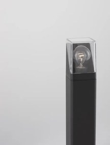 Vonkajšia záhradná lampa Selena 85 tmavo sivé