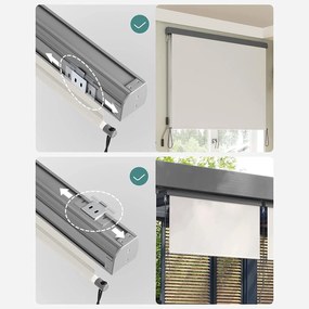 Zvislá markíza 1,4 x 2,5 m, béžová