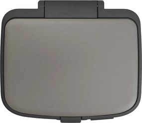 Sivý pedálový oceľový odpadkový kôš 7 l Bo – Brabantia