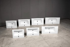 Sapho Sapho, CIRASA umývadlová skrinka 139,6x52x46cm, biela lesk, CR141-3030-21