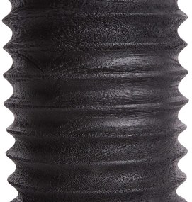 GROOVED Podstavec lampy 25 cm - čierna