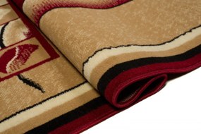 TA Koberec 1912B ČERVENÝ ATLAS PP Rozmer: 60x100 cm