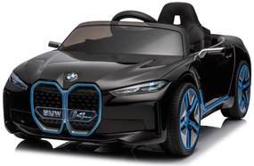 Detské elektrické autíčko na diaľkové ovládanie BestBerg BBCC-20B - BMW i4 / od 3 rokov / nosnosť 30 kg / čierne