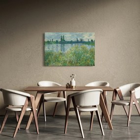 Obraz - Claude Monet, Banks of the Seine, reprodukcia (90x60 cm)