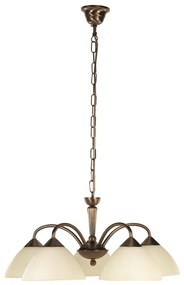 Rabalux 8175 - Luster na reťazi REGINA 5xE14/40W/230V