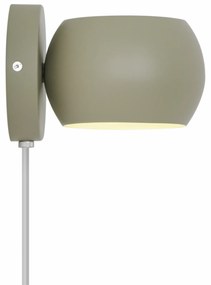 Nástenné svetlo Nordlux Belir (olivovo zelená) kov, plast IP20 2312201023
