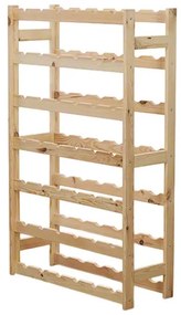 ATMOWOOD Drevený regál na víno - 42 fliaš