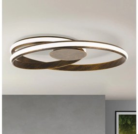 Orion DL 7-638-LED Stmievateľné stropné svietidlo CIRCUS LED/30W/230V hnedá/patina