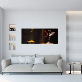 Obraz - Korenie v pohybe (120x50 cm)