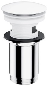 OMNIRES A706BM - Umývadlový výpust CLICK-CLACK pr. 6,6 cm matná biela
