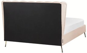 Manželská posteľ 140 cm Mirabell (béžová) (s roštom) (s USB portom). Vlastná spoľahlivá doprava až k Vám domov. 1081444