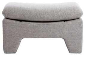 Svetlosivý taburet Dasha – Light &amp; Living