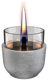 Violet Lava Porcelain svietnik sivý 8 cm