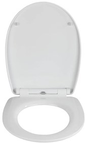 Čierne WC antikoro sedadlo Wenko Elephant