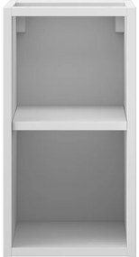 Mexen Box-A, otvorená skrinka s policou 25 cm, biela matná, 91AX2-0250-470-0-01