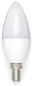 LED žiarovka C37 - E14 - 7W - 620 lm - studená biela