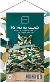 Bavlnené obliečky na jednolôžko 140x200 cm Swan – douceur d'intérieur